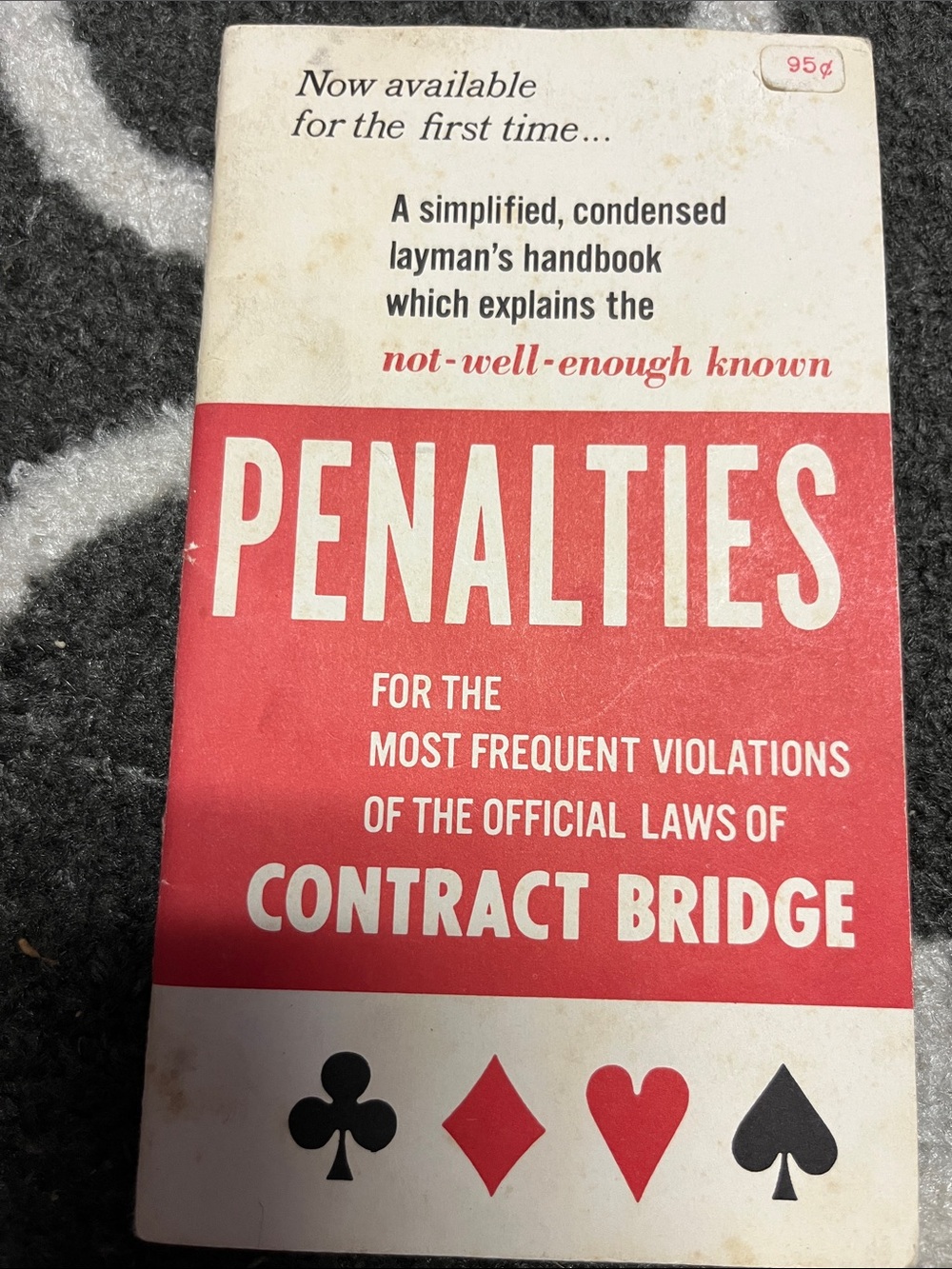 Penalties for Contract Bridge Handbook — Red and White Rule Guide
